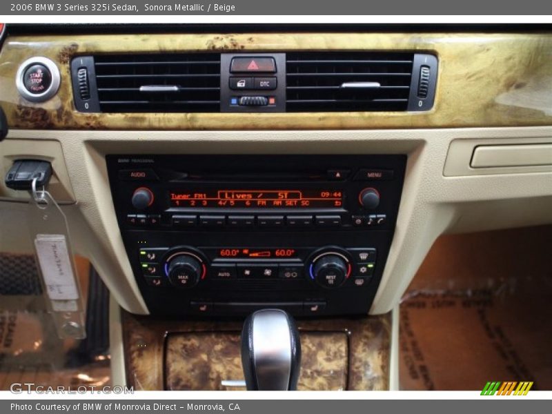 Sonora Metallic / Beige 2006 BMW 3 Series 325i Sedan