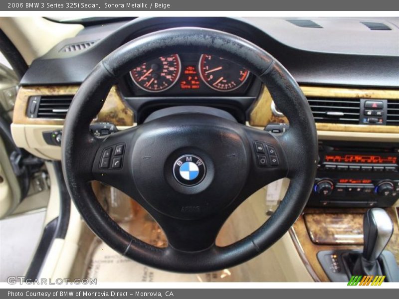 Sonora Metallic / Beige 2006 BMW 3 Series 325i Sedan