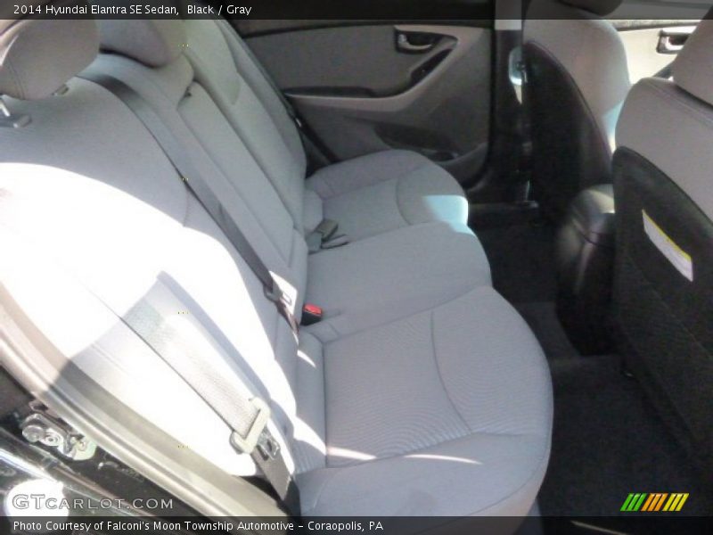 Black / Gray 2014 Hyundai Elantra SE Sedan