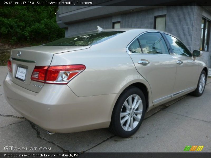 Satin Cashmere Metallic / Parchment 2012 Lexus ES 350