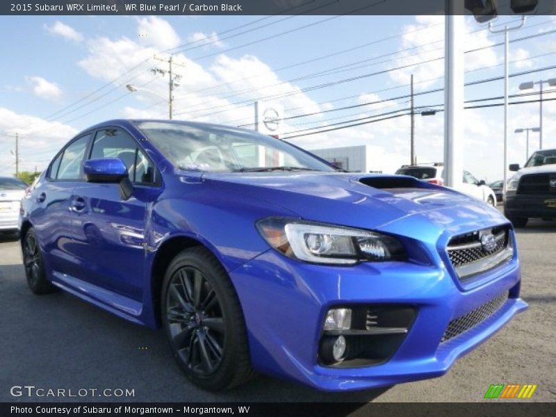 WR Blue Pearl / Carbon Black 2015 Subaru WRX Limited