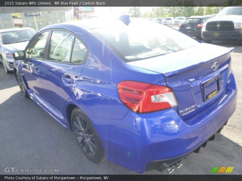 WR Blue Pearl / Carbon Black 2015 Subaru WRX Limited