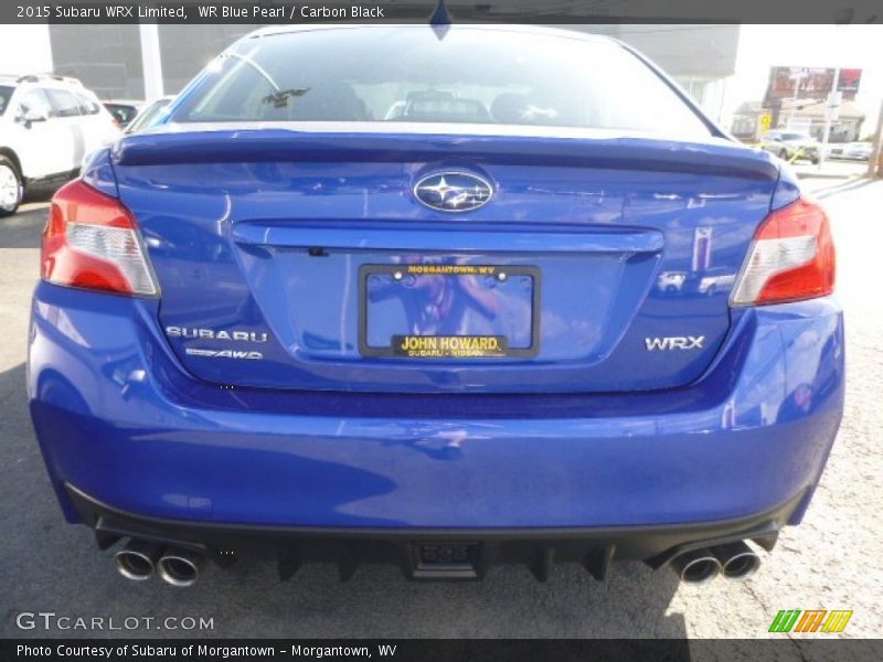 WR Blue Pearl / Carbon Black 2015 Subaru WRX Limited