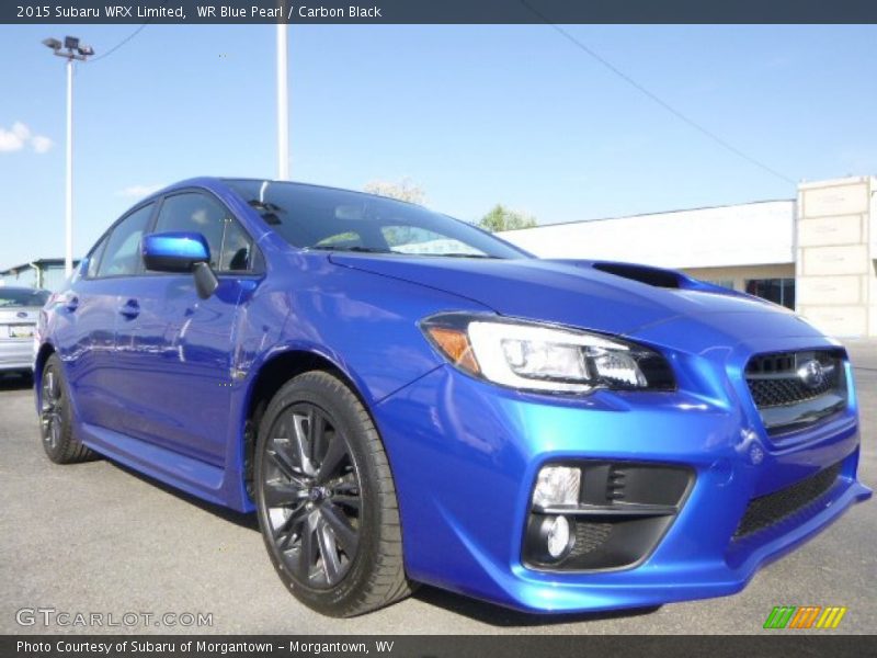 WR Blue Pearl / Carbon Black 2015 Subaru WRX Limited
