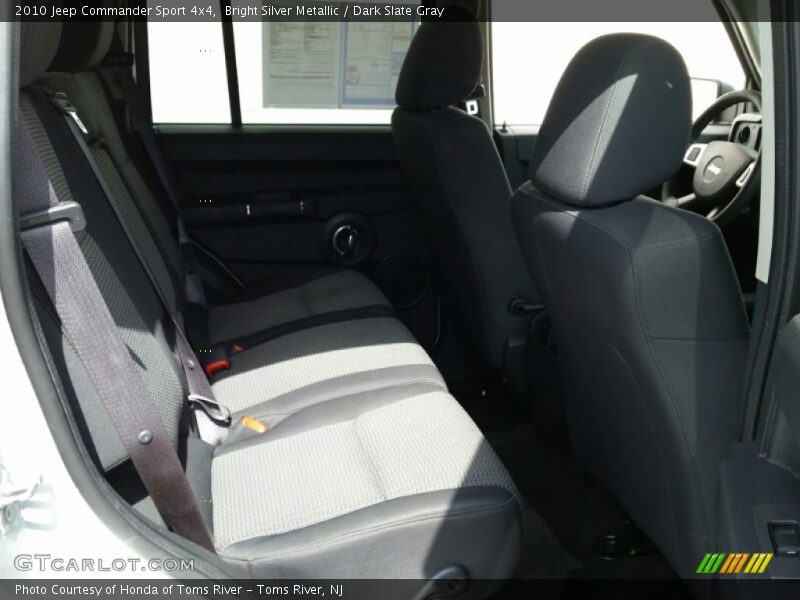 Bright Silver Metallic / Dark Slate Gray 2010 Jeep Commander Sport 4x4
