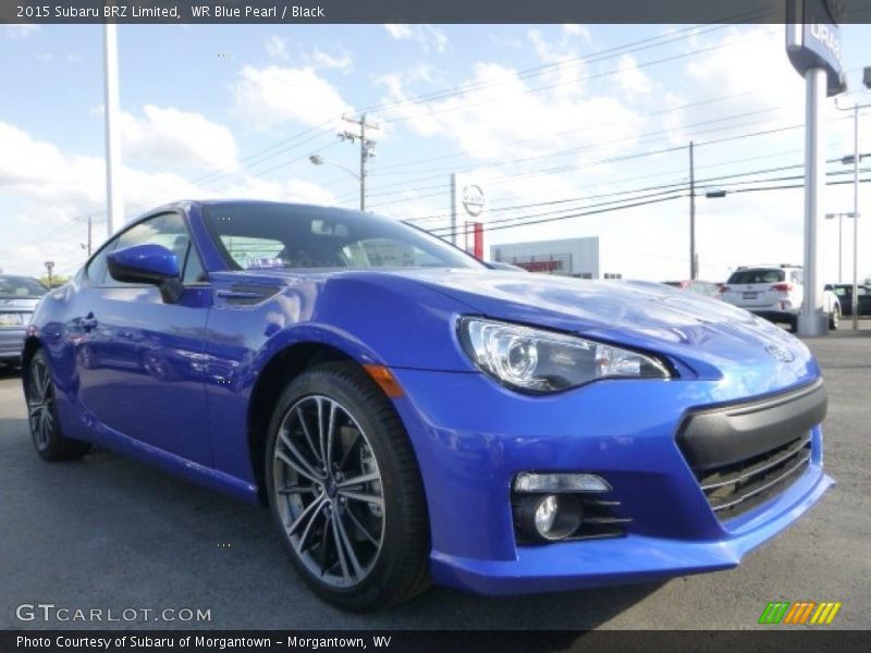 WR Blue Pearl / Black 2015 Subaru BRZ Limited