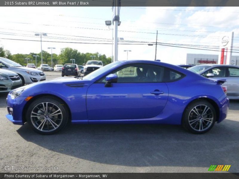 WR Blue Pearl / Black 2015 Subaru BRZ Limited