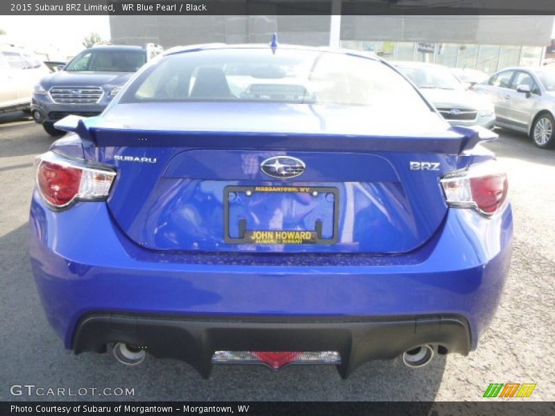 WR Blue Pearl / Black 2015 Subaru BRZ Limited