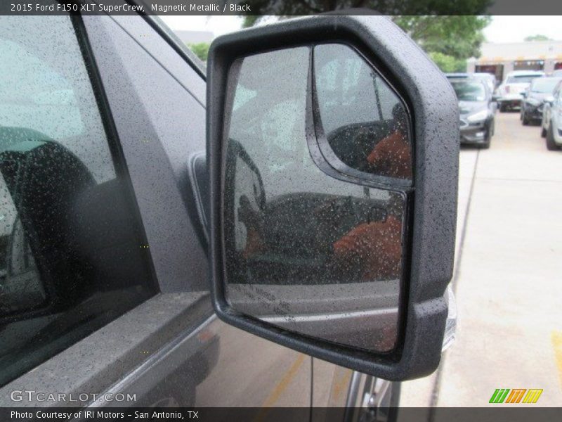 Magnetic Metallic / Black 2015 Ford F150 XLT SuperCrew