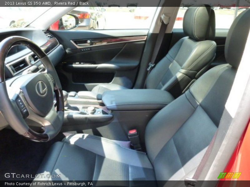 Riviera Red / Black 2013 Lexus GS 350 AWD