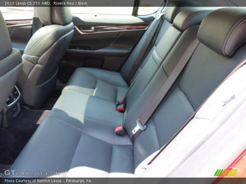 Riviera Red / Black 2013 Lexus GS 350 AWD