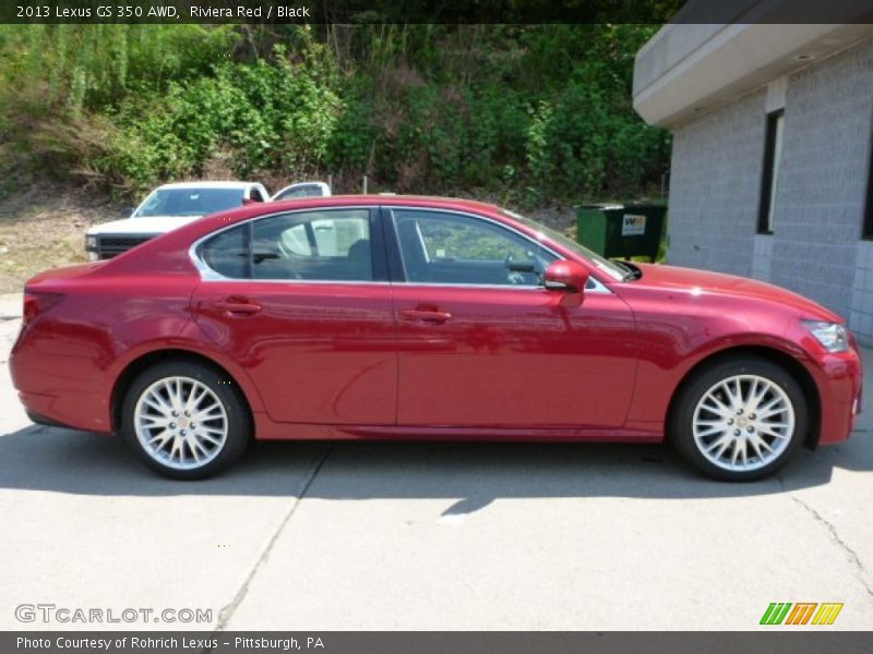 Riviera Red / Black 2013 Lexus GS 350 AWD