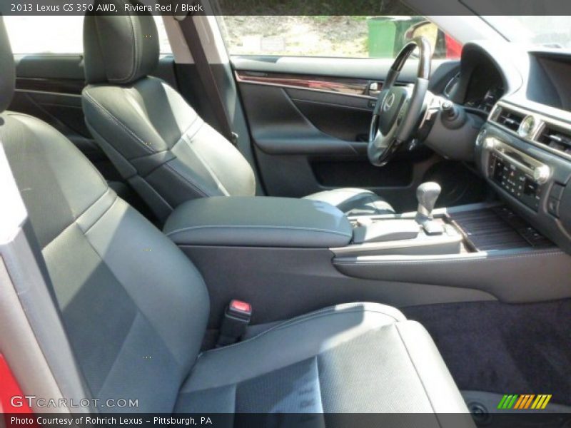 Riviera Red / Black 2013 Lexus GS 350 AWD