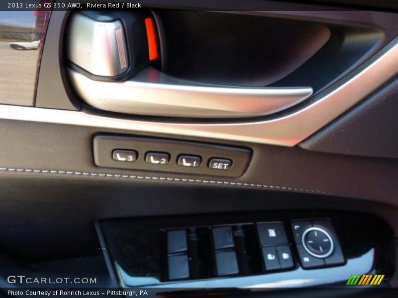 Riviera Red / Black 2013 Lexus GS 350 AWD