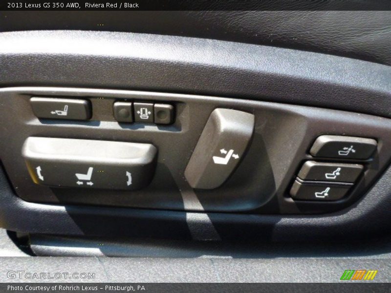 Riviera Red / Black 2013 Lexus GS 350 AWD