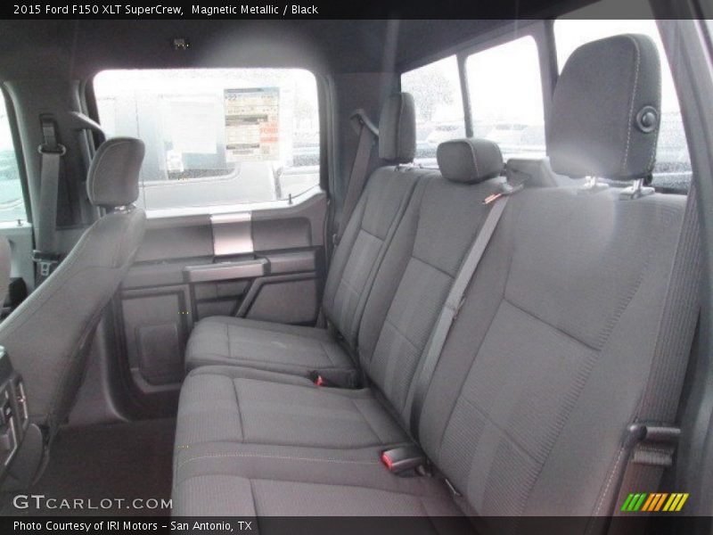 Magnetic Metallic / Black 2015 Ford F150 XLT SuperCrew