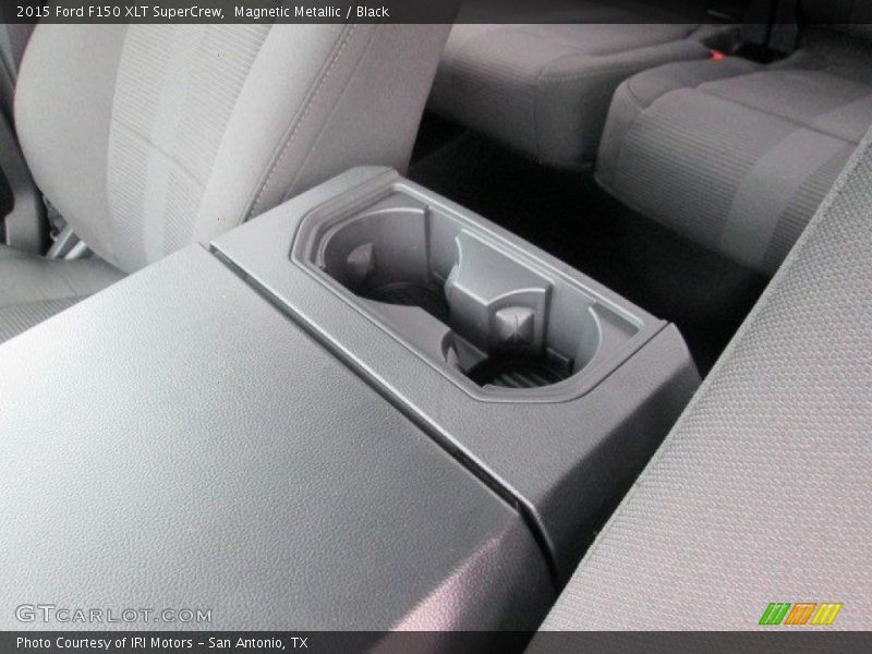 Magnetic Metallic / Black 2015 Ford F150 XLT SuperCrew