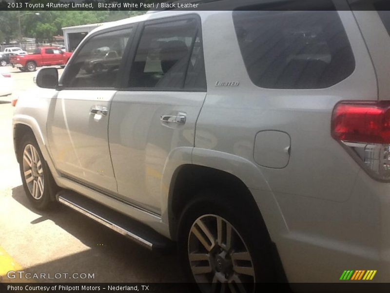 Blizzard White Pearl / Black Leather 2013 Toyota 4Runner Limited