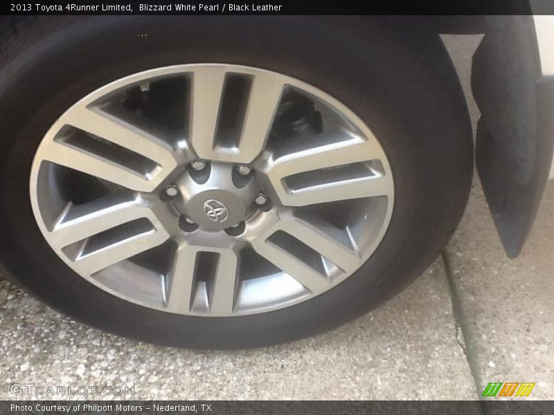 Blizzard White Pearl / Black Leather 2013 Toyota 4Runner Limited