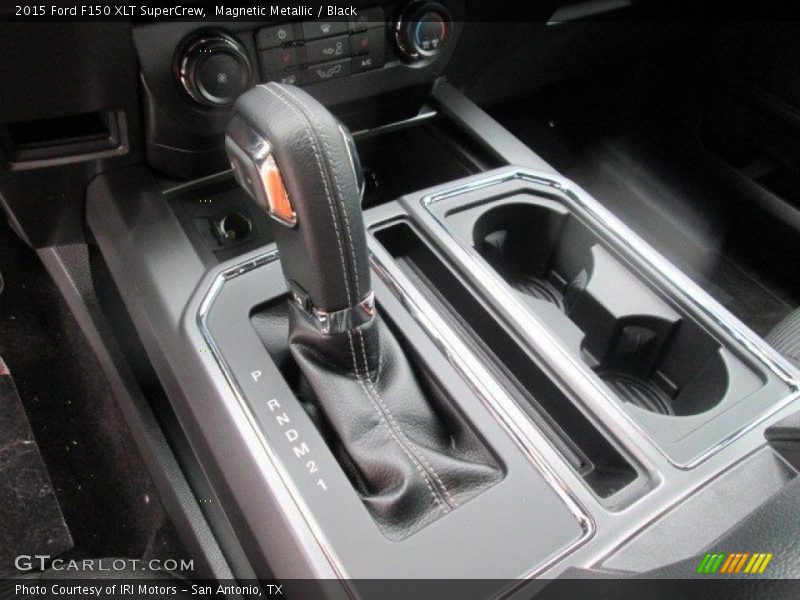 Magnetic Metallic / Black 2015 Ford F150 XLT SuperCrew