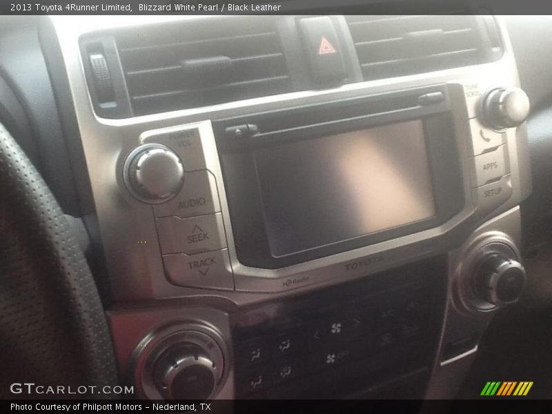 Blizzard White Pearl / Black Leather 2013 Toyota 4Runner Limited
