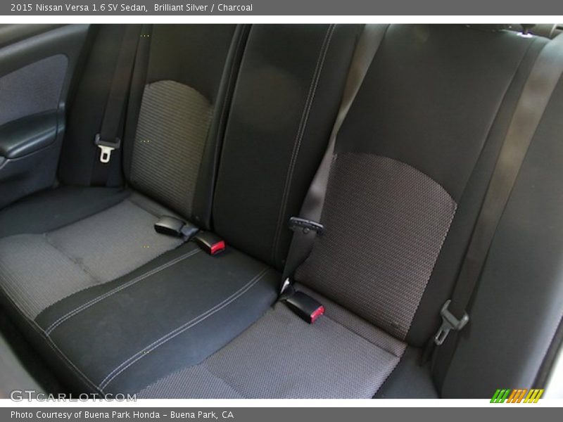 Brilliant Silver / Charcoal 2015 Nissan Versa 1.6 SV Sedan