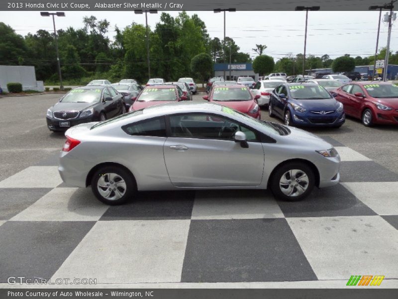  2013 Civic LX Coupe Alabaster Silver Metallic