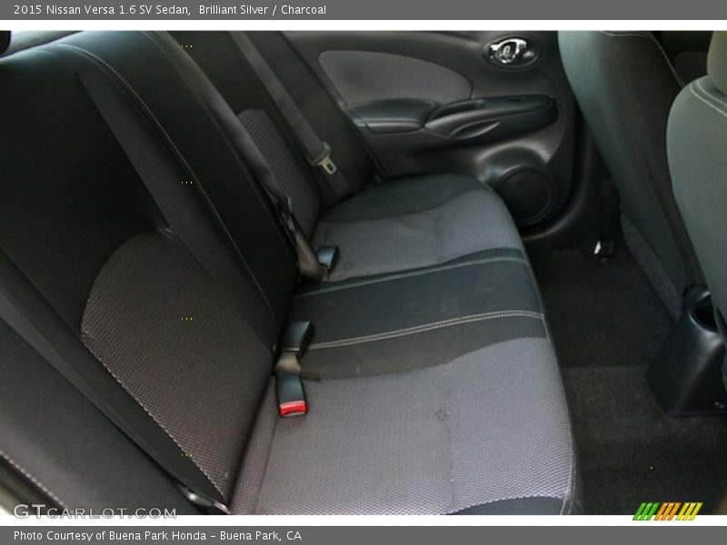 Brilliant Silver / Charcoal 2015 Nissan Versa 1.6 SV Sedan