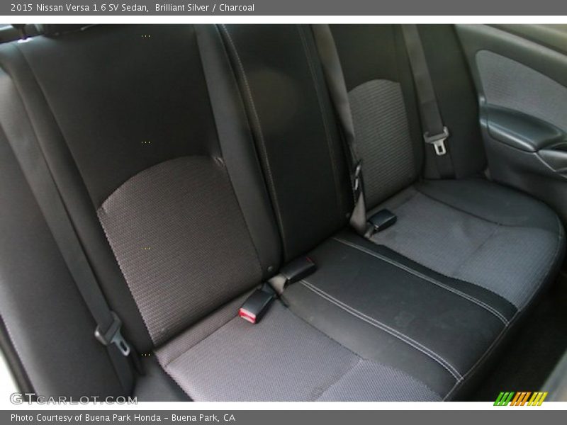 Brilliant Silver / Charcoal 2015 Nissan Versa 1.6 SV Sedan