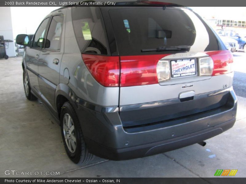 Light Spiral Gray Metallic / Gray 2003 Buick Rendezvous CXL