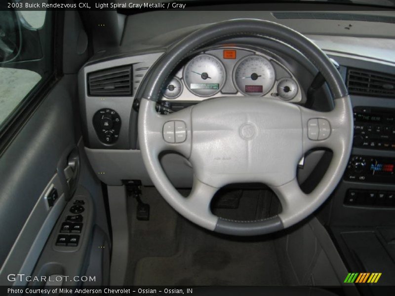 Light Spiral Gray Metallic / Gray 2003 Buick Rendezvous CXL