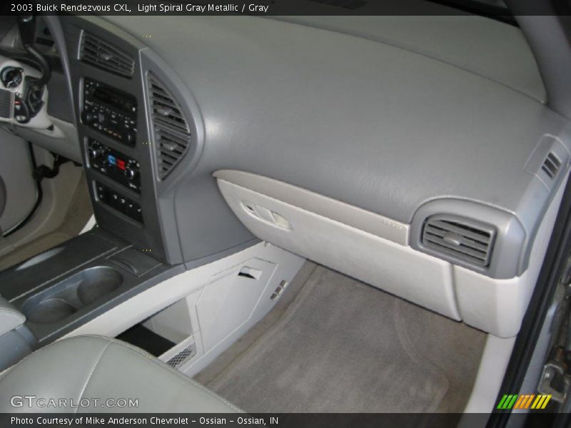 Light Spiral Gray Metallic / Gray 2003 Buick Rendezvous CXL