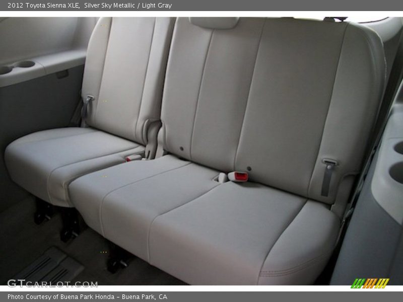 Silver Sky Metallic / Light Gray 2012 Toyota Sienna XLE