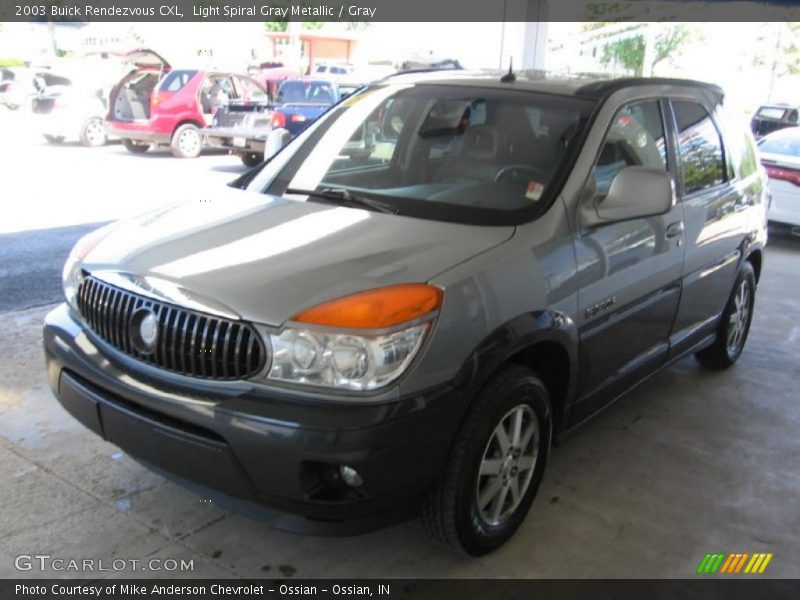 Light Spiral Gray Metallic / Gray 2003 Buick Rendezvous CXL
