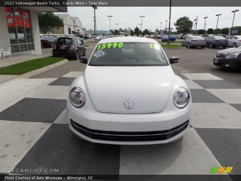 Candy White / Titan Black 2012 Volkswagen Beetle Turbo