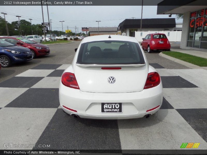 Candy White / Titan Black 2012 Volkswagen Beetle Turbo