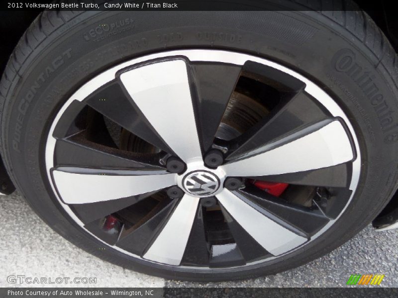 Candy White / Titan Black 2012 Volkswagen Beetle Turbo