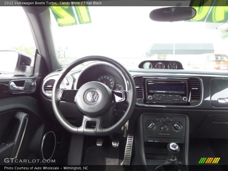 Candy White / Titan Black 2012 Volkswagen Beetle Turbo