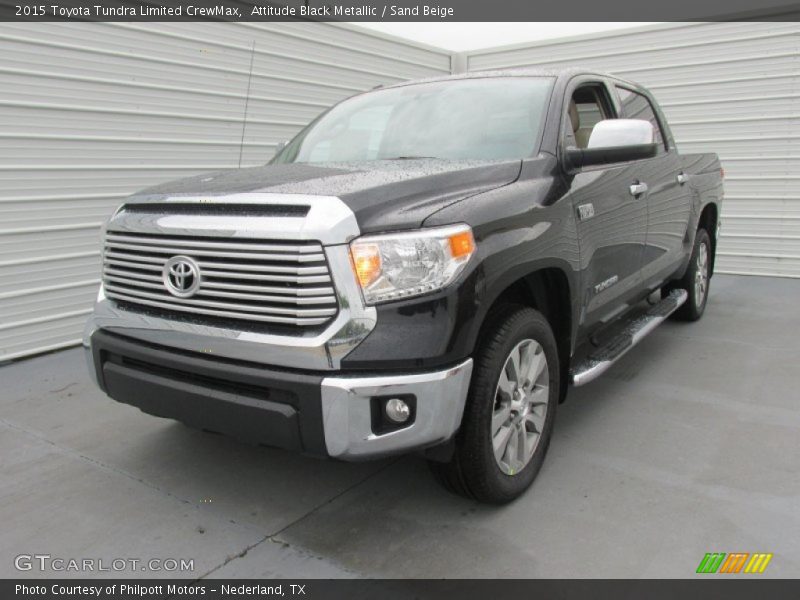 Attitude Black Metallic / Sand Beige 2015 Toyota Tundra Limited CrewMax