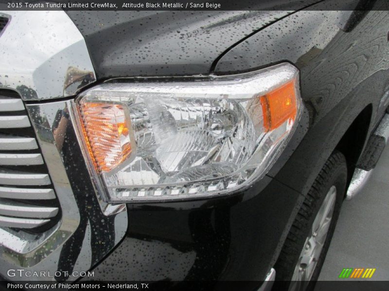 Attitude Black Metallic / Sand Beige 2015 Toyota Tundra Limited CrewMax