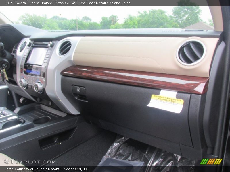 Attitude Black Metallic / Sand Beige 2015 Toyota Tundra Limited CrewMax