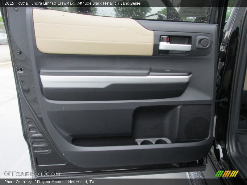 Attitude Black Metallic / Sand Beige 2015 Toyota Tundra Limited CrewMax