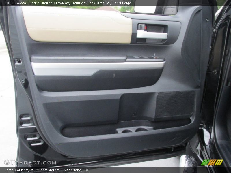 Attitude Black Metallic / Sand Beige 2015 Toyota Tundra Limited CrewMax
