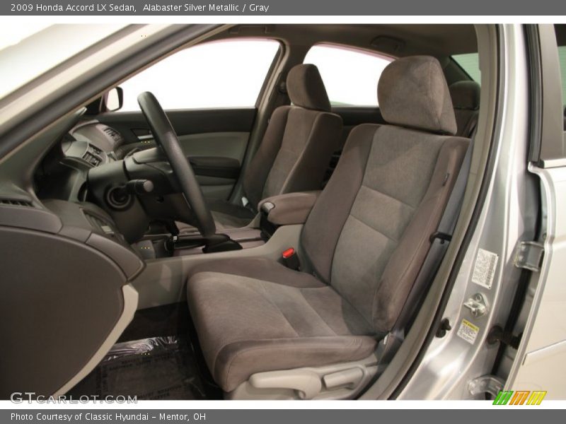  2009 Accord LX Sedan Gray Interior