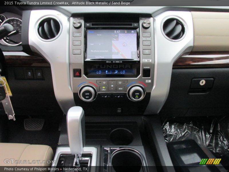 Attitude Black Metallic / Sand Beige 2015 Toyota Tundra Limited CrewMax