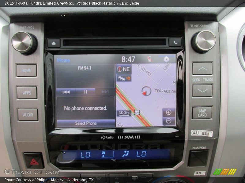 Attitude Black Metallic / Sand Beige 2015 Toyota Tundra Limited CrewMax