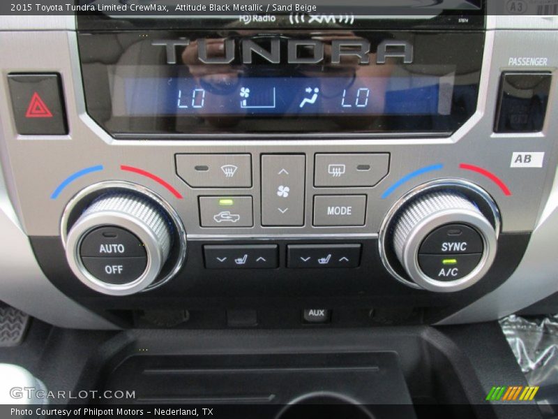 Attitude Black Metallic / Sand Beige 2015 Toyota Tundra Limited CrewMax
