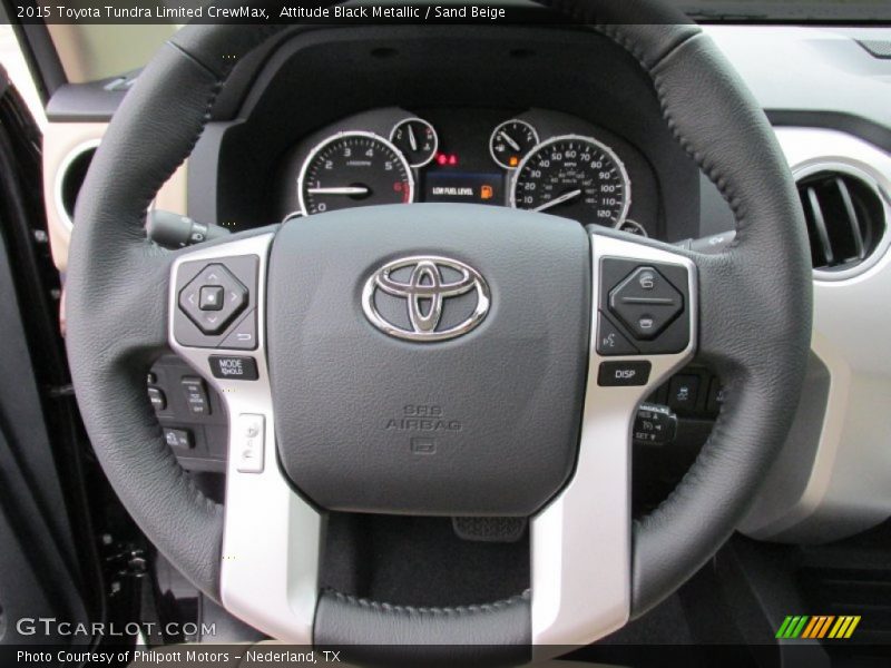 Attitude Black Metallic / Sand Beige 2015 Toyota Tundra Limited CrewMax