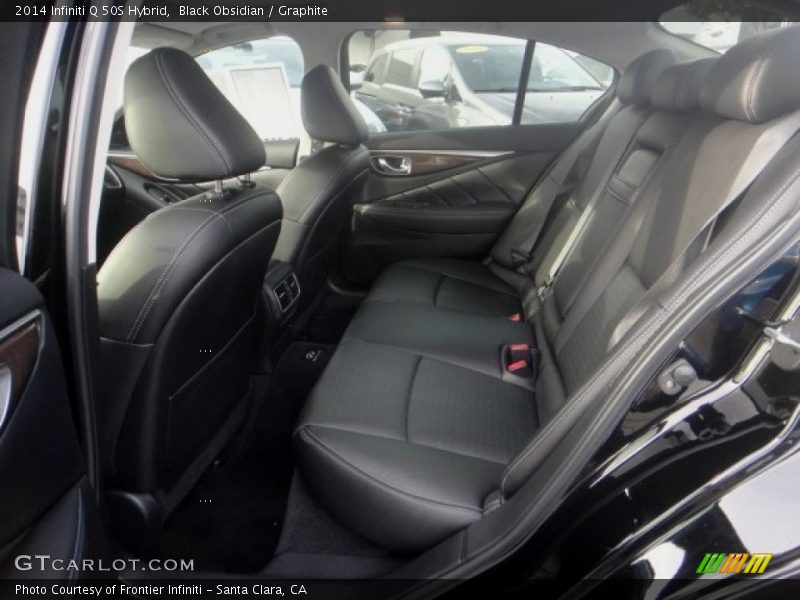 Black Obsidian / Graphite 2014 Infiniti Q 50S Hybrid