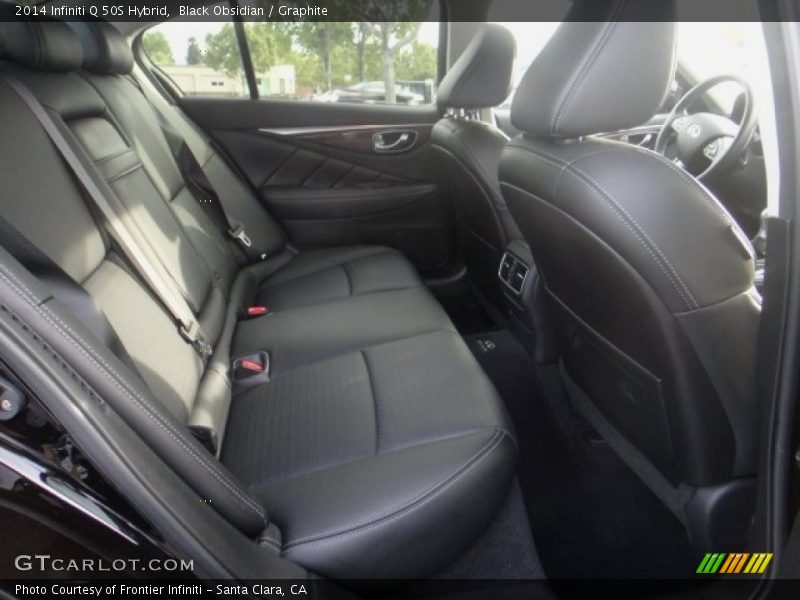 Black Obsidian / Graphite 2014 Infiniti Q 50S Hybrid